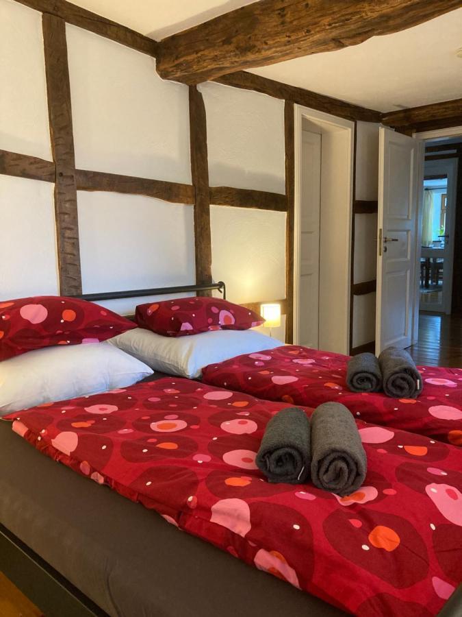 Gut Kalkhaeuschen, Ein Ort Mit Geschichte Appartement Aken Buitenkant foto